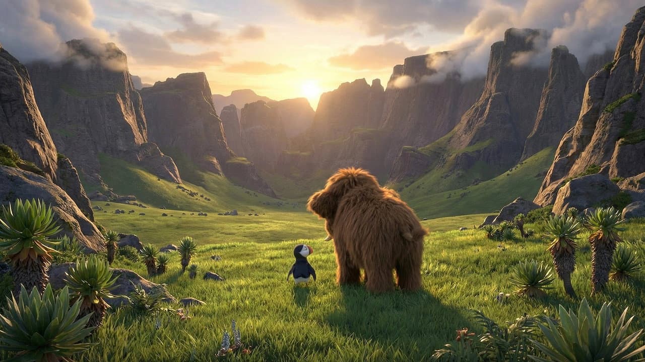 Приключения мамонтенка. В поисках мамы