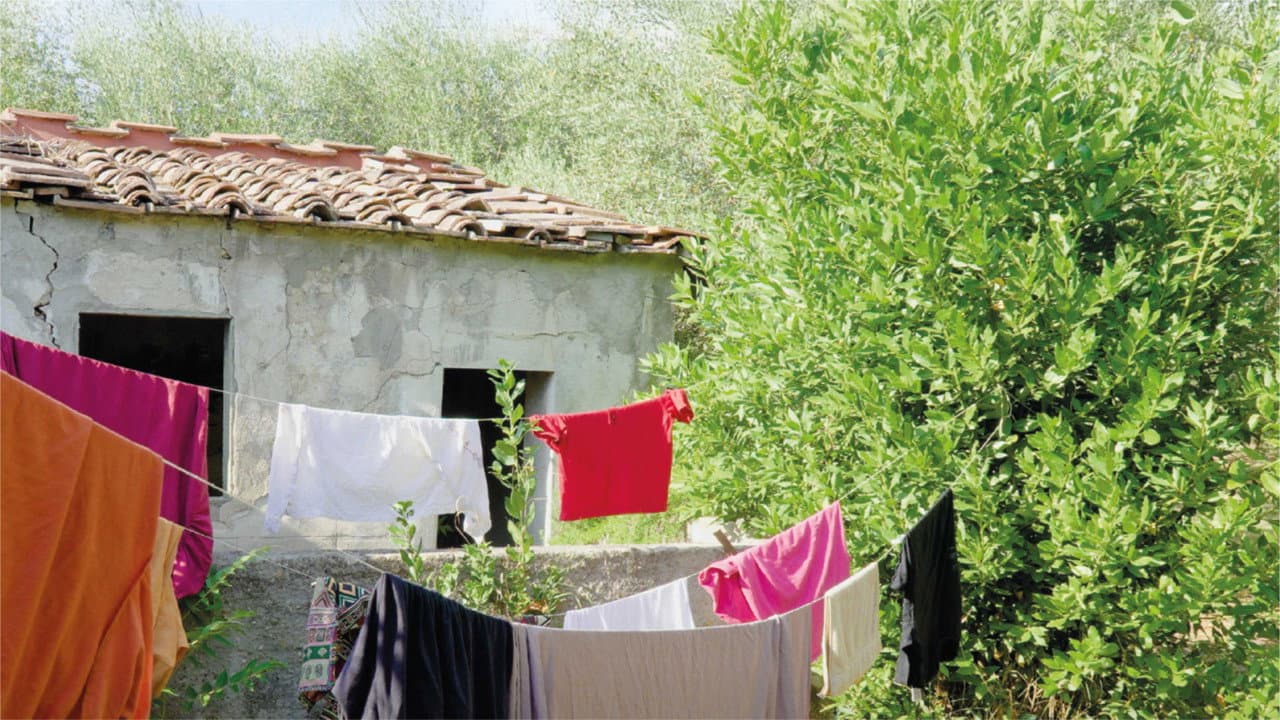 Clothes Hanging Out to Dry in Daily Faith