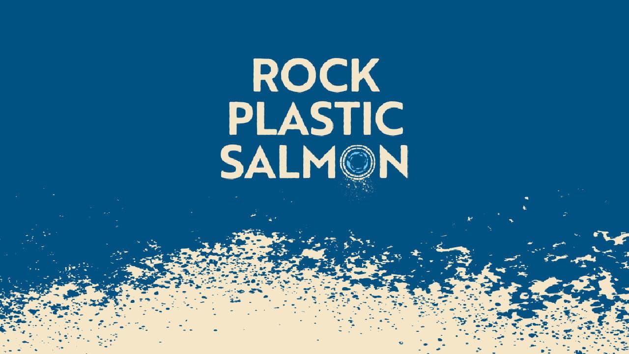Rock Plastic Salmon