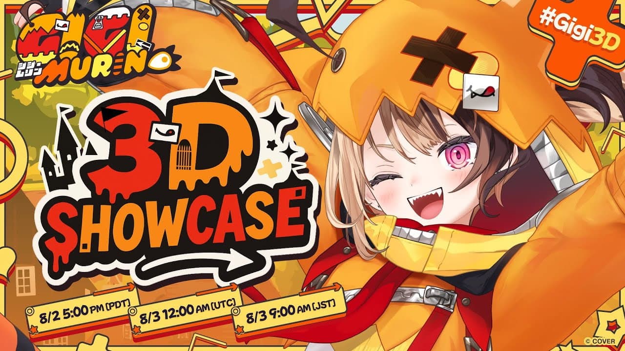 【3D DEBUT】GIIII~MURIN! × 3D Gigi Murin desu #GIGI3D