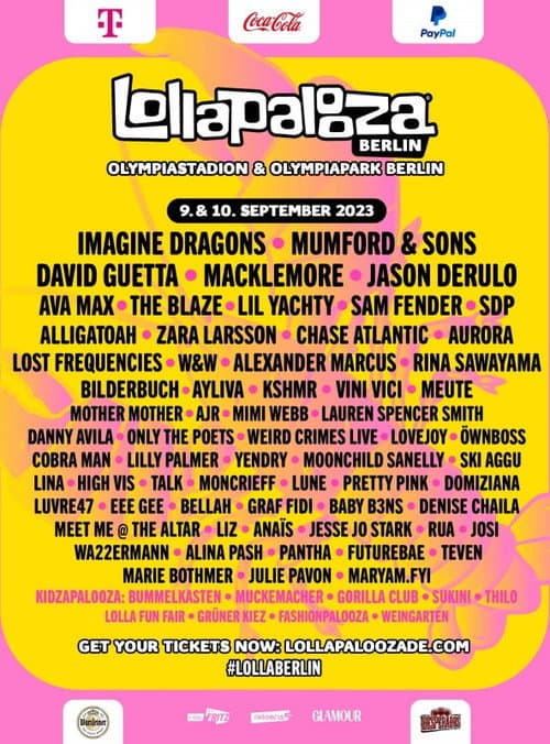 Imagine Dragons Lollapalooza Berlin