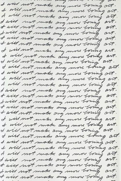 I Will Not Make Any More Boring Art