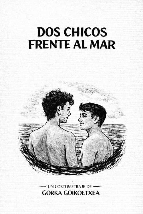 Dos Chicos Frente al Mar