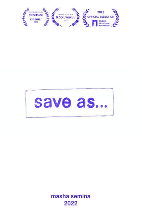 Save As…